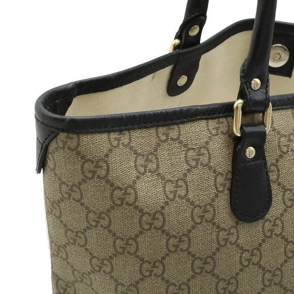 GUCCI Black Leather Shoulder Bag - Picture 5 of 10